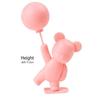 214 Adornos de osito de peluche para tarta de San Valentín, pegatinas de amor para el día de San Valentín, señales de tráfico
