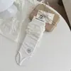 Nuevos calcetines de seda finos de verano de doble uso sin pie para mujer, calcetines apilables estilo ballet, color liso, adecuados para combinar con pantuflas, calcetines hasta la pantorrilla