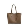 Bolsa Grande 2026 Novo Estilo Bolsa de Ombro de Couro Genuíno Moderna Versátil Bolsa Transversal de Couro de Vaca Estilo College Feminino Bolsa de Mão para o Dia a Dia