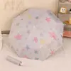 Sombrilla de Vinilo Colorida y Soñadora con Estrellas 70% de descuento Portátil de Doble Uso para Sol y Lluvia Estilo Fresco Sombrilla Protectora Solar para Estudiantes Sombrilla Estilo Ins para Mujer