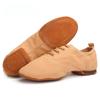 Zapatos de baile de caña alta para mujer, botas de jazz con suela suave, zapatos de habilidad, zapatos de práctica de lona para adultos, zapatos de baile de jazz al por mayor