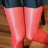 Calcetines de Aceite de Caballo 8D para Tallas Grandes de Mujer, Sedosos, Brillantes, Ultra Finos, Adelgazantes, Calcetines Mascarilla Water-Glow para Mujer
