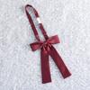 Corbata Roja Estilo Uniforme Escolar Sin Corbata Uniforme Jk Flor de Cuello Accesorio Traje de Marinero Japonés Estilo Universitario Femenino Versátil Trendy