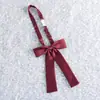 Corbata Roja Escolar para Sentido de Pajarita Libre Uniforme JK Cuello Flor Ropa de Navegación Japonesa Accesorios Estilo Universitario Femenino Versátil de Moda
