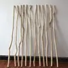 Madeira maciça natural galhos secos descascados galhos de tronco de árvore morta decoração galhos varão de cortina varão de pendurar loja de roupas galho de madeira divisória galhos