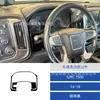 Adequado para 14-18 Gmc 1500 Modificação de Interior de Carro Fibra de Carbono Decoração de Painel de Velocímetro Adesivos