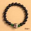 Pulsera de cuentas de Buda de sándalo verde, pulsera de loto Bodhi, ciprés de acantilado, sándalo negro, joyería de pareja de estilo étnico retro literario femenino