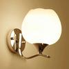 Lámpara de Noche Lámpara de Pared Dorada Habitación Recámara Cristal Sala de Estar Fondo de TV Lámpara de Pared Atmosférica Comedor Iluminación de Pasillo