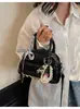 Bolsa de Boliche Portátil Simples de Nicho Popular Transfronteiriça de Alta Qualidade Estilo Balé para Deslocamento Versátil Transversal