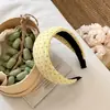 Faixa de Cabelo Estilosa Ins Coreana com Tecido de Estrelas Energéticas, Faixa Larga Suave que Rejuvenesce para Uso Diário, Versátil para o Trajeto