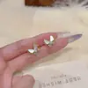 Aretes de Encaje Encaje, Lujo Accesible y Sensación de Alta Gama, Aretes de Plata S925 con Aguja y Concha Natural, Aretes Simples y Elegantes Franceses