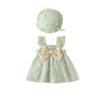 Vestidos para Niñas 2026 Primavera y Verano Nuevo Estilo Vestido Estilo Pastoral para Bebé Vestido de Princesa para Bebés y Niños