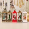 Atacado transfronteiriço nova lâmpada de vento de injeção de água de Natal decoração de Natal Papai Noel LED vela eletrônica lâmpada ornamentos