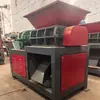Triturador de Papel Publicitário para Resíduos Tipo 600 com Duplo Eixo, Triturador de Tecido Publicitário e Plástico com Lâminas Rotativas, Triturador de Placas Kt