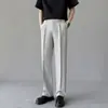 Pantalones de vestir fluidos, nuevo estilo para hombre, colección otoño 2026, pantalones casuales y aptos para el trabajo para hombre, estilo clásico y sofisticado, pantalones largos resistentes a las arrugas