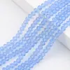 Rueda de Cuentas Planas de Cristal de Vidrio de 2-10 mm Cuentas Sueltas Material para Manualidades con Cuentas Accesorios para Joyería Pulsera Collar