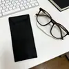 Bolsa de almacenamiento para gafas de cuero PU, estuche para guardar bolígrafos de negocios, bolsa pequeña para artículos de mano de viaje, bolsa de embalaje para almacenamiento de joyas