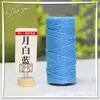 Cuerda de Cuerda de Algodón Hecha a Mano de Colores 2mm 3mm 4mm 5mm Cuerda para Atar Cuerda para Tejer Empaque Cuerda Decorativa para Etiquetas DIY