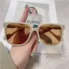 Nuevas gafas de sol cuadradas de moda para hombres y mujeres con rostros en forma de diamante, efecto adelgazante, adecuadas para ir al trabajo, protección solar UV400