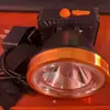 Linterna frontal LED con luz potente, recargable, ultrabrillante, linterna pequeña de cabeza con batería de litio, especializada para pesca, lámpara minera con duración de batería ultralarga