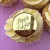Decoración de pastel de taza de papel de San Valentín con estilo transfronterizo, amor, San Valentín, feliz marcado, decoración de pastel de acrílico