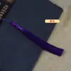 Franja de Borla de Seda de Gelo de Ponta Fechada de 13cm Sachet para Hanfu Bolsa de Fragrância Acessório Decoração de Roupa Pingente de Borla