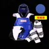 Equipo de Protección de Taekwondo al por Mayor Juego de Cinco Piezas Juego Completo Engrosado Competición Taekwondo Sanda Equipo de Protección para Entrenamiento Práctico Se Puede Imprimir