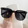Novos Óculos de Sol Gatinho Retrô para Celebridades da Internet Femininas, Protetor Solar Anti-UV de Alta Qualidade, Óculos de Sol Pequenos para Rostos Quadrados e Redondos