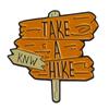 Acessórios de Insígnias da Série Travel Outdoor, Broches Decorativos para Casaco e Chapéu, Insígnias com Tema de Paisagem e Sobrevivência na Natureza
