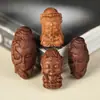 Colgante de belleza Guanyin tallado a mano hecho de sándalo viejo, accesorio cultural creativo para DIY, adecuado tanto para hombres como para mujeres, se puede usar como cadena de teléfono o accesorio