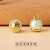 Novos botões de metal com pérolas estilo chinês, botões tradicionais chineses, camisa, blusa, cheongsam, fechos tipo sapo, acessórios e coleção de acessórios