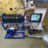Dispositivo de imagem de TV subterrâneo para mineração, dispositivo de inspeção de poço profundo panorâmico de câmera dupla de alta definição para exploração geológica industrial e de mineração