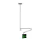 Suporte de Cantilever Médico Personalizado Montado na Parede Telescópico Giratório Hidráulico Fixo ao Lado da Cama Suporte de Cantilever Médico