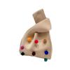 Bolso de Mano Tejido Ins Bolso de Mano para Mujer Lindo Bola de Color Combinable Bolso Chaleco Chaleco Bolso de Muñeca Bolso Tote