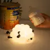 Lámpara de Noche Pequeña y Linda, Lámpara de Mesa Adorable y Creativa, Lámpara Táctil de Silicona con Forma de Nube, Compañera de Sueño Luz de Noche para Niños
