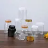 Tapa de Champiñón Botella Miel Dorada Botella de Plástico 1 Catties 1.0kg Botella Especial para Frutos Secos Condimento Botella de Reflujo Tarro Sellado