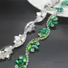 Cor Exquisita Corrente de Strass Costurada à Mão Corrente de Strass Fantasia Material de Strass para Decoração de Roupas Gola de Roupa Acessórios Decorativos Decoração de Sapatos Chapéu