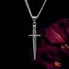 Comércio exterior transfronteiriço Amazon Gothic Sword Necklace Medieval Sword Fu Viking Sword Necklace Factory Outlet
