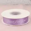 Cinta para Empaque de Flores con Impresión en Inglés Solo para Ti, Cinta para Decoraciones de Pasteles de Repostería, Moño para Floristería
