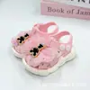 Sandálias de Bebê para Meninas, Verão, Biqueira Fechada, Antiderrapantes, Sola Macia, Calçados para Bebês e Crianças Pequenas, Sandálias Atacado Transfronteiriço do Fabricante