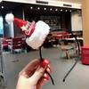 Tiara de Natal para Adultos e Crianças, Acessórios de Cabelo com Galhos para Fantasia de Feriado, Fivela Decorativa Brilhante de Rena para Cabelo de Celebridade da Internet