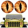 Calcomanía para faros delanteros de Beast's Eye (2024), nueva pegatina estéreo 3D para Jeep
