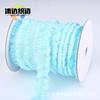 Guipure Elástico 2,5cm Babado Guipure Elástico Acessório Estilo Coreano para Saias DIY Transfronteiriço Guipure Colorido