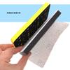 Almohadilla de esponja suave de 80 x 133 mm con 54 orificios para amoladora neumática en seco, almohadilla de pulido, almohadilla de esponja para amolar