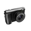Nova câmera digital 4K de alta definição para estudantes, câmera mirrorless de nível básico CCD com tela grande, câmera para beleza do campus