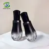 Nuevo Tubo de Brillo de Labios Negro Degradado con Forma Especial del Fabricante Tubo Vacío de Gama Alta como Tubo de Brillo de Labios Tubo de Pintalabios de 3 ml Material de Empaque Venta al por Mayor