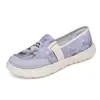 Zapatos Casuales de Suela Suave, Cómodos y Versátiles para Madres de Mediana Edad y Mayores, Zapatos de Mujer, Zapatos Planos Transpirables, Antideslizantes
