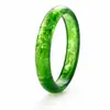 Nueva colección de pulseras de resina con degradado vintage transfronterizo para mujer, incrustadas con piedras, pulsera de borde ancho, venta al por mayor de joyería europea y americana