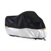 Funda para motocicleta impermeable protector solar 210D funda para coche tela Oxford engrosada funda para polvo hebilla antirrobo incorporada funda para coche