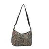 Moda Otoño 2025 Transfronteriza Estampado Literario de Nicho Bolso de Axila de Gran Capacidad Bolso Grande de Hombro Bolso de Mensajero Bolsos para Mujer